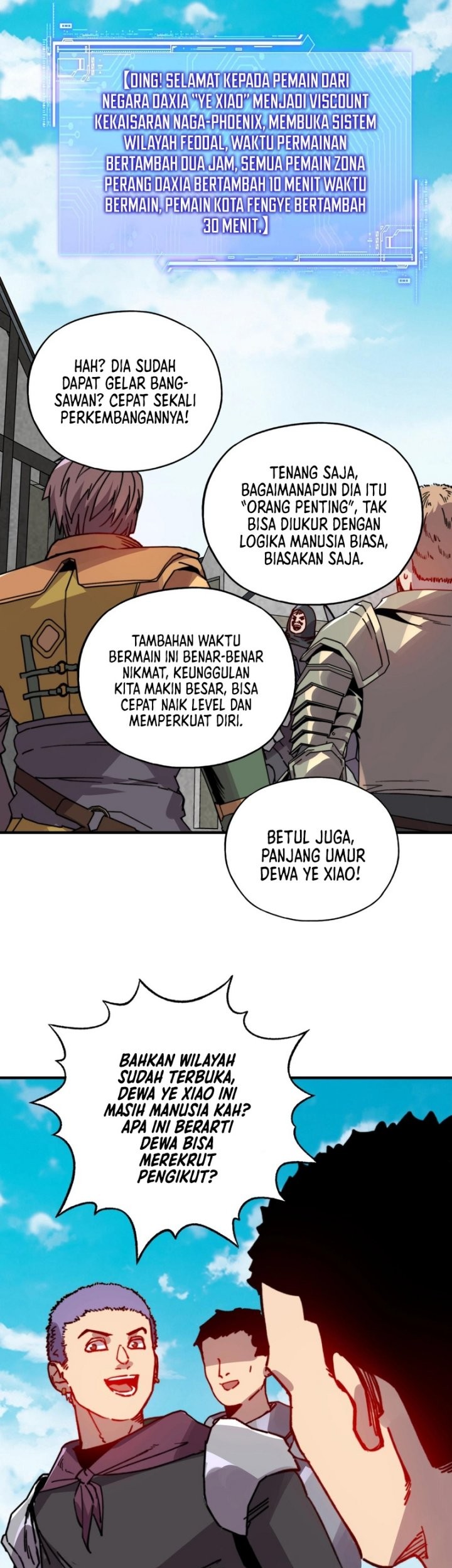 Start by changing your job to the God of Wealth and taming billions of divine pets! Chapter 32 Gambar 14