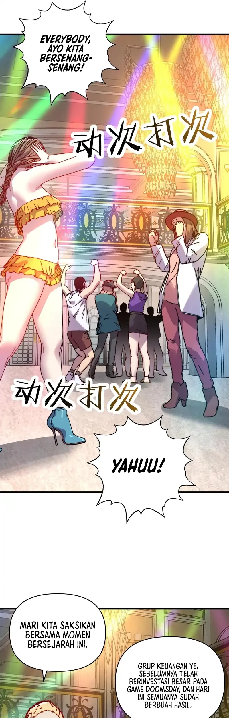 Start by changing your job to the God of Wealth and taming billions of divine pets! Chapter 33 Gambar 17