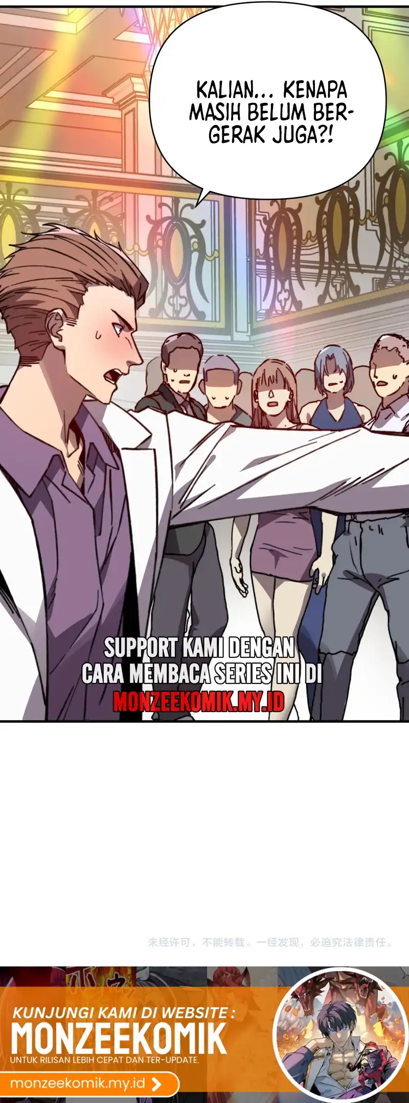 Start by changing your job to the God of Wealth and taming billions of divine pets! Chapter 33 Gambar 41