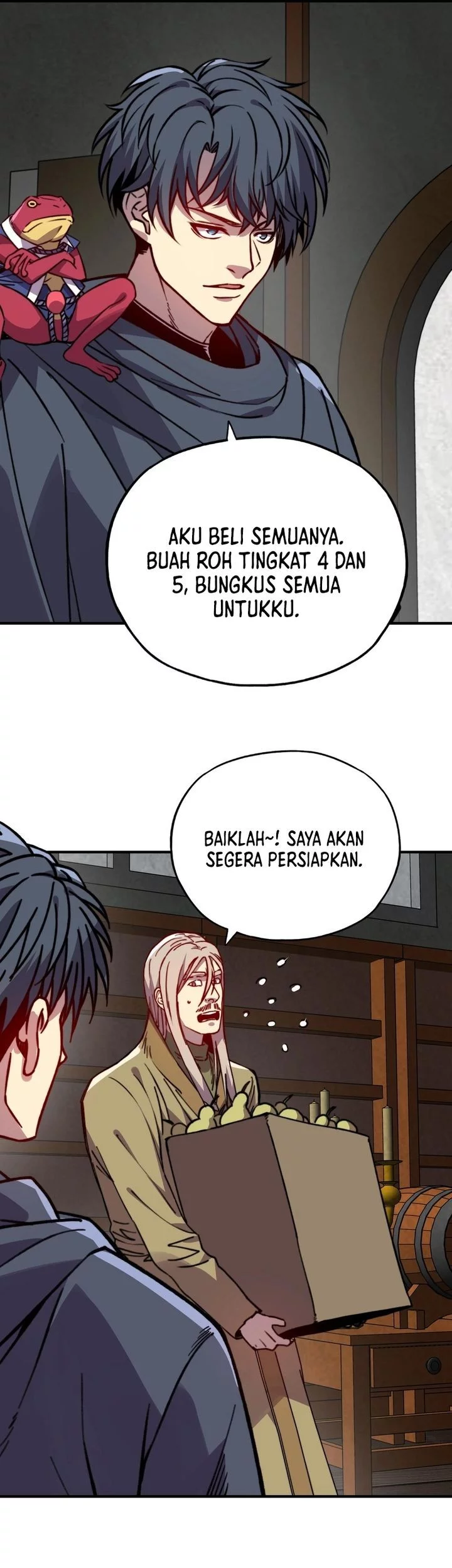 Start by changing your job to the God of Wealth and taming billions of divine pets! Chapter 35 Gambar 27