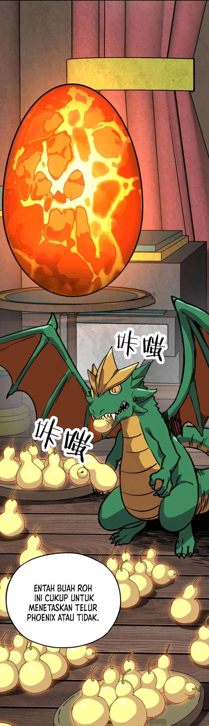 Start by changing your job to the God of Wealth and taming billions of divine pets! Chapter 35 Gambar 29