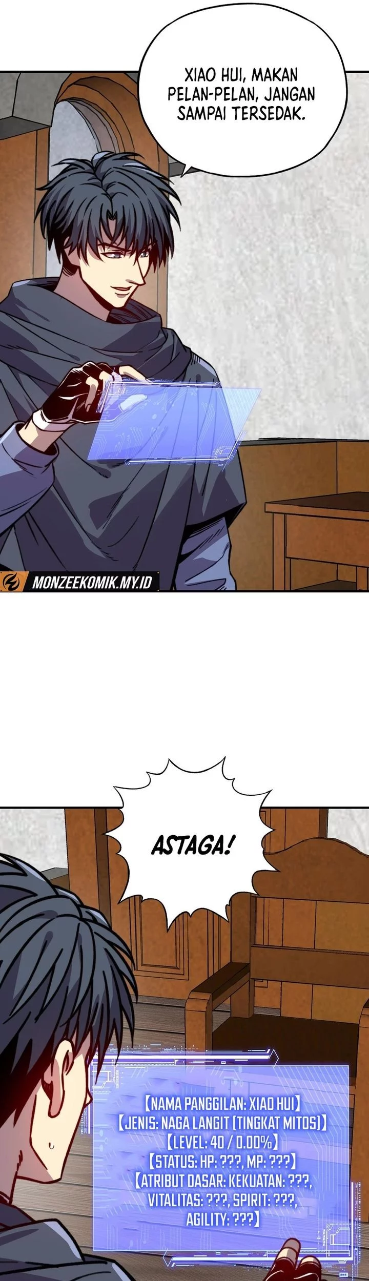 Start by changing your job to the God of Wealth and taming billions of divine pets! Chapter 35 Gambar 31