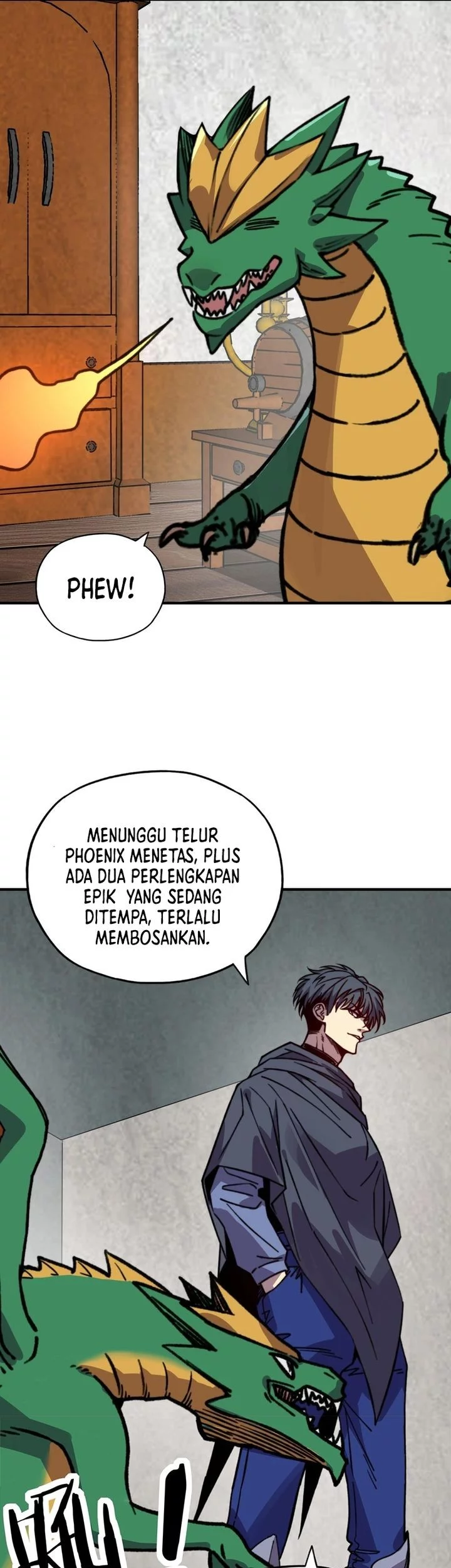 Start by changing your job to the God of Wealth and taming billions of divine pets! Chapter 35 Gambar 33