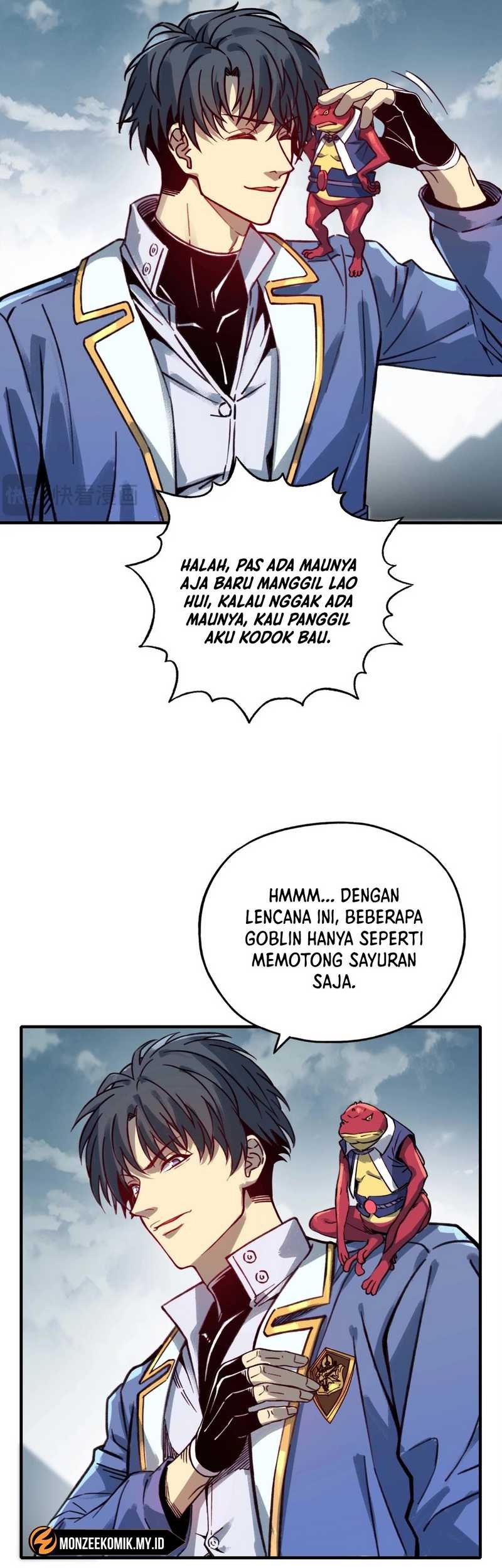 Start by changing your job to the God of Wealth and taming billions of divine pets! Chapter 4 Gambar 15