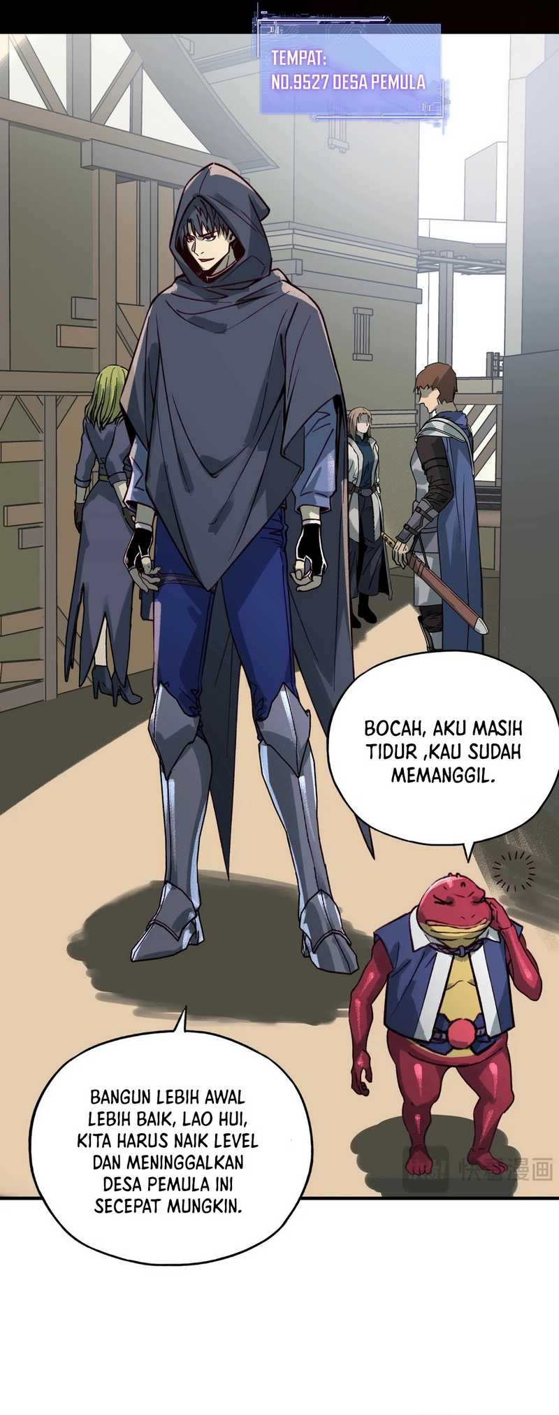 Start by changing your job to the God of Wealth and taming billions of divine pets! Chapter 4 Gambar 38