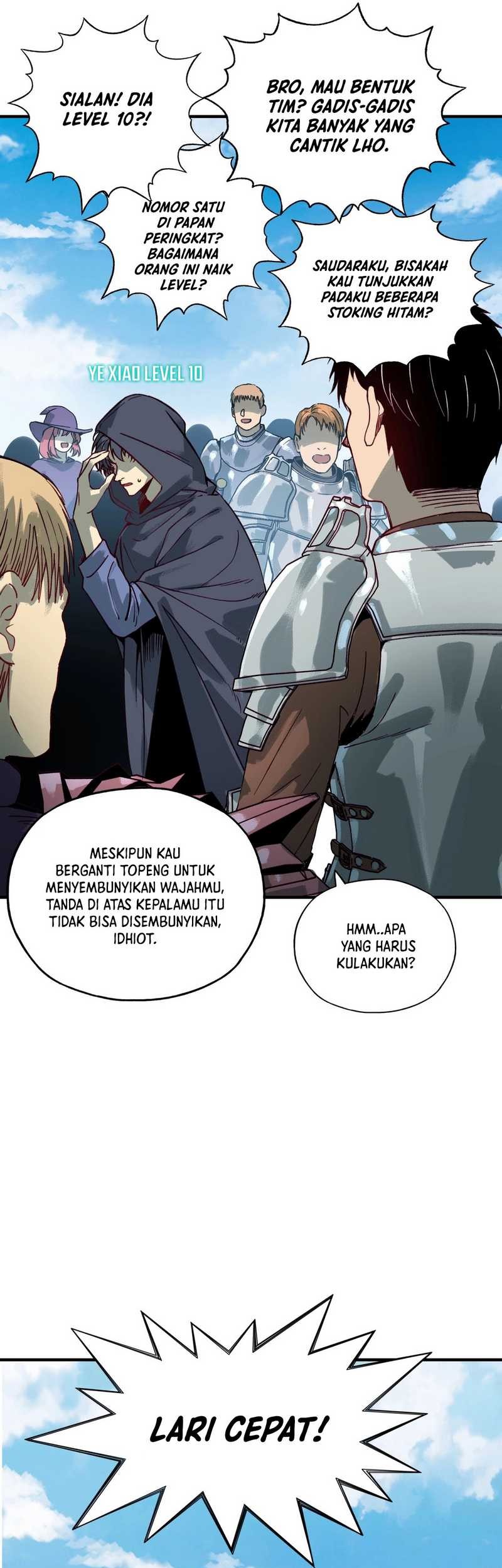 Start by changing your job to the God of Wealth and taming billions of divine pets! Chapter 4 Gambar 40