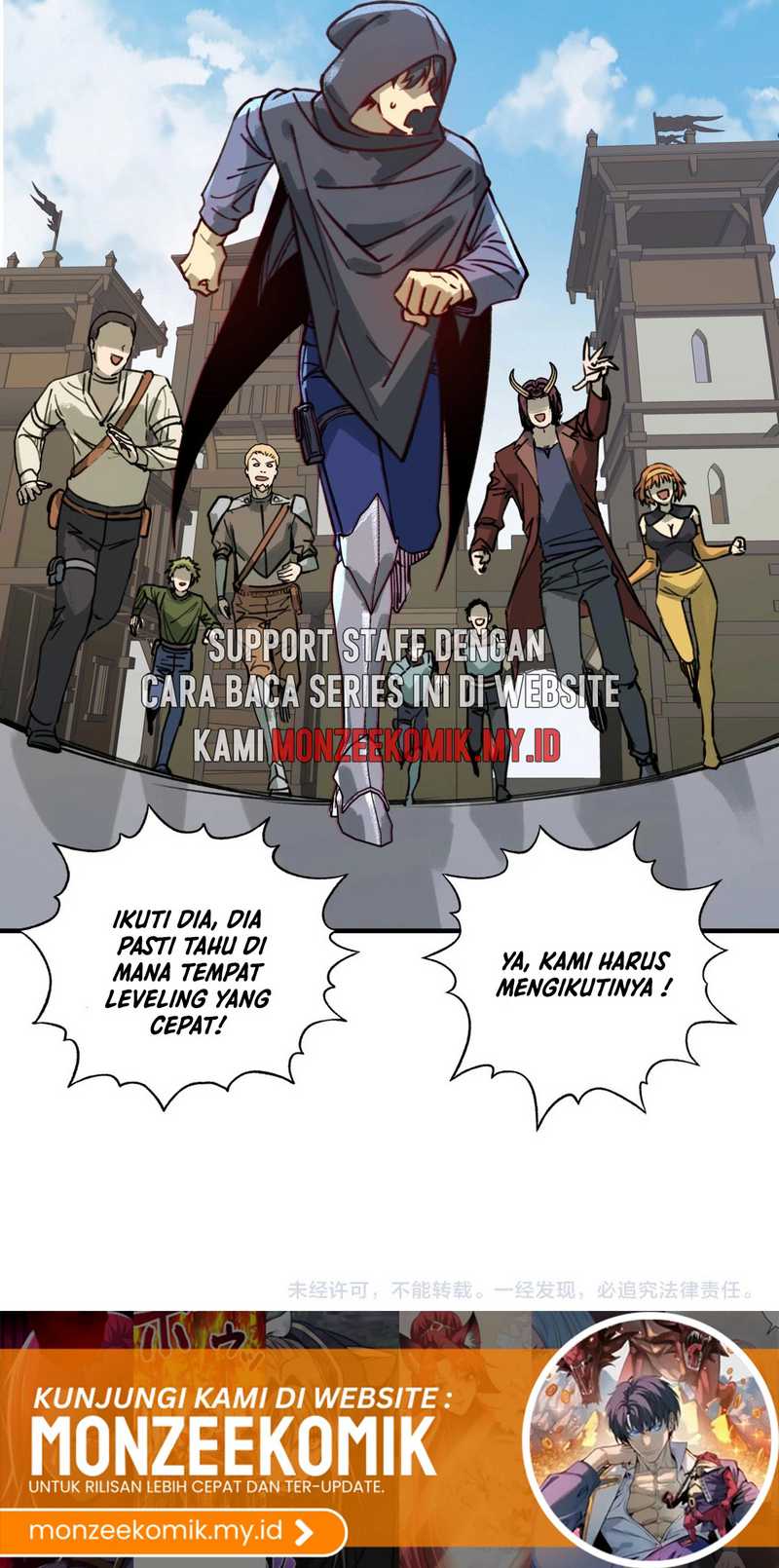 Start by changing your job to the God of Wealth and taming billions of divine pets! Chapter 4 Gambar 42