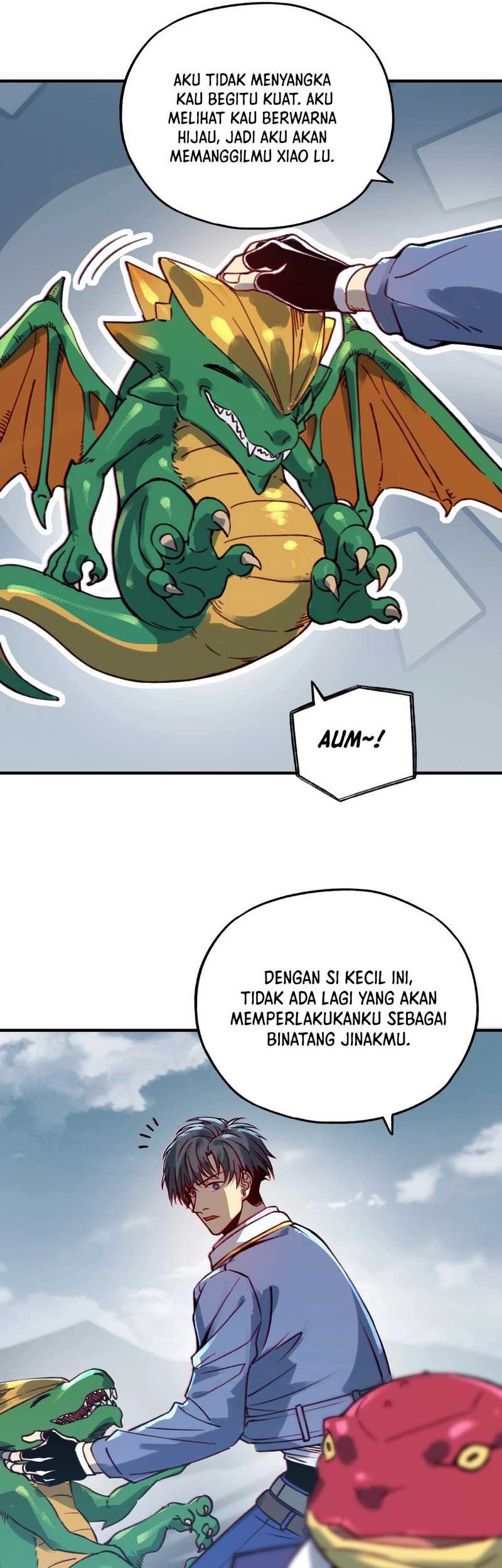 Start by changing your job to the God of Wealth and taming billions of divine pets! Chapter 4 Gambar 9