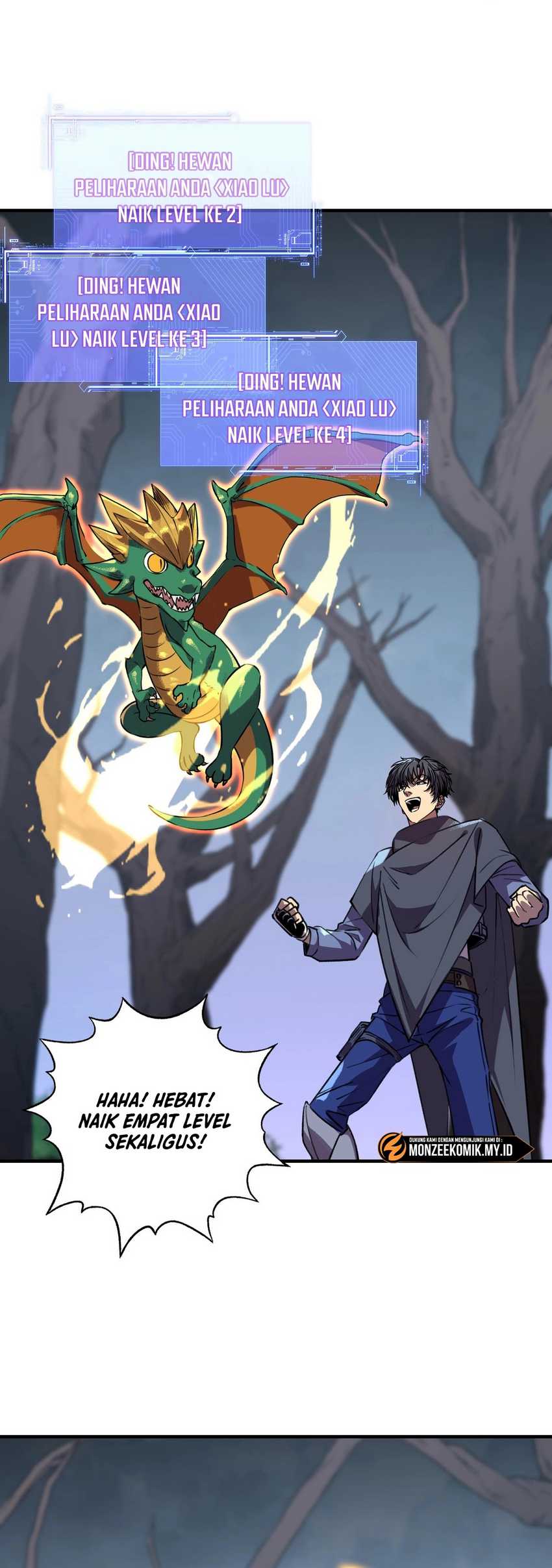 Start by changing your job to the God of Wealth and taming billions of divine pets! Chapter 5 Gambar 37