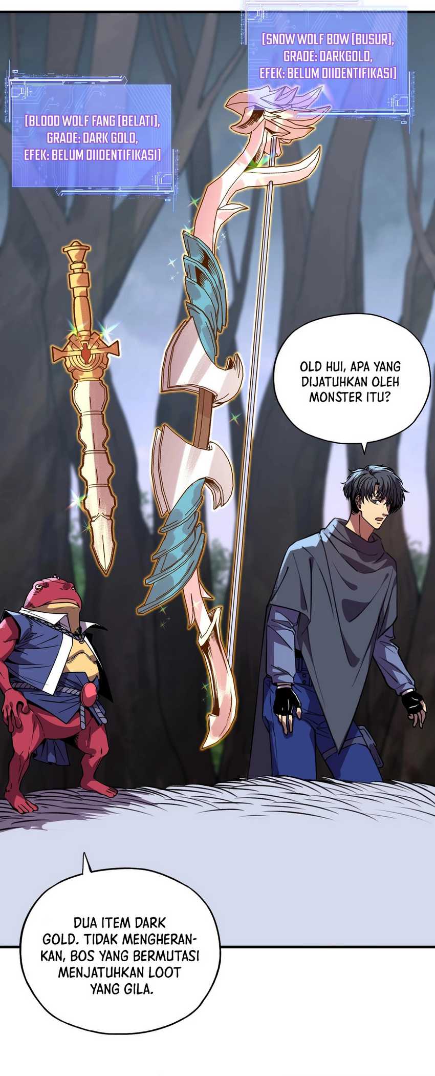 Start by changing your job to the God of Wealth and taming billions of divine pets! Chapter 5 Gambar 39