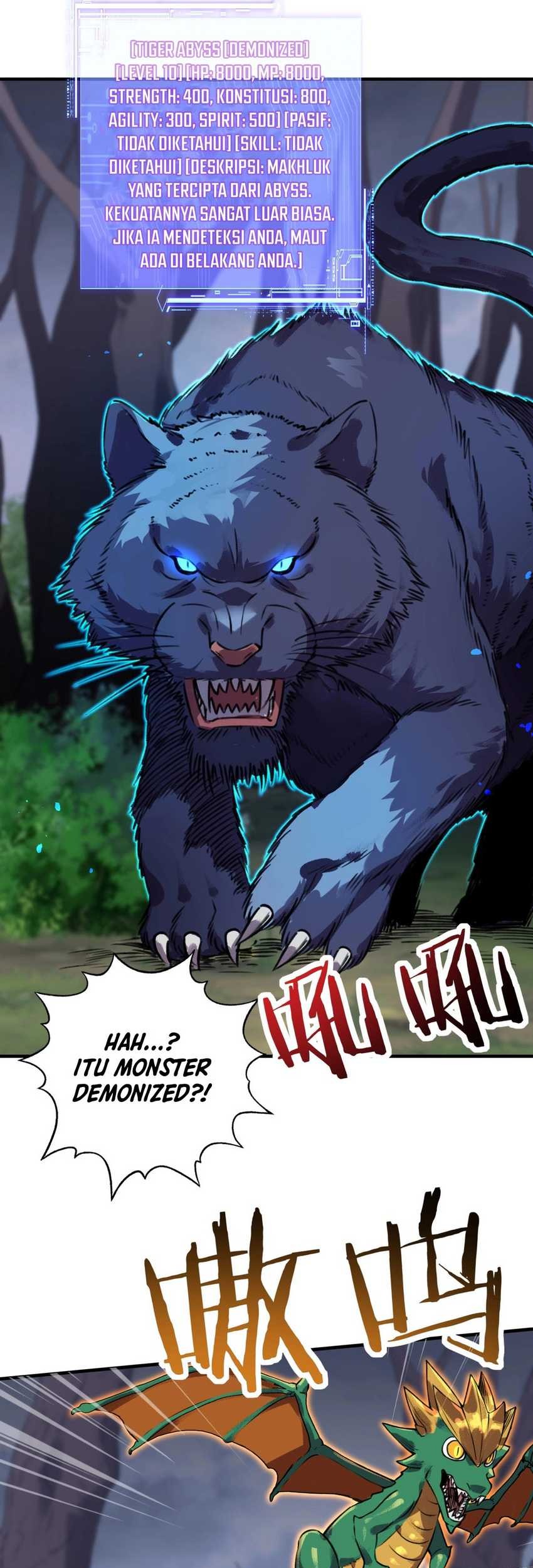 Start by changing your job to the God of Wealth and taming billions of divine pets! Chapter 5 Gambar 42