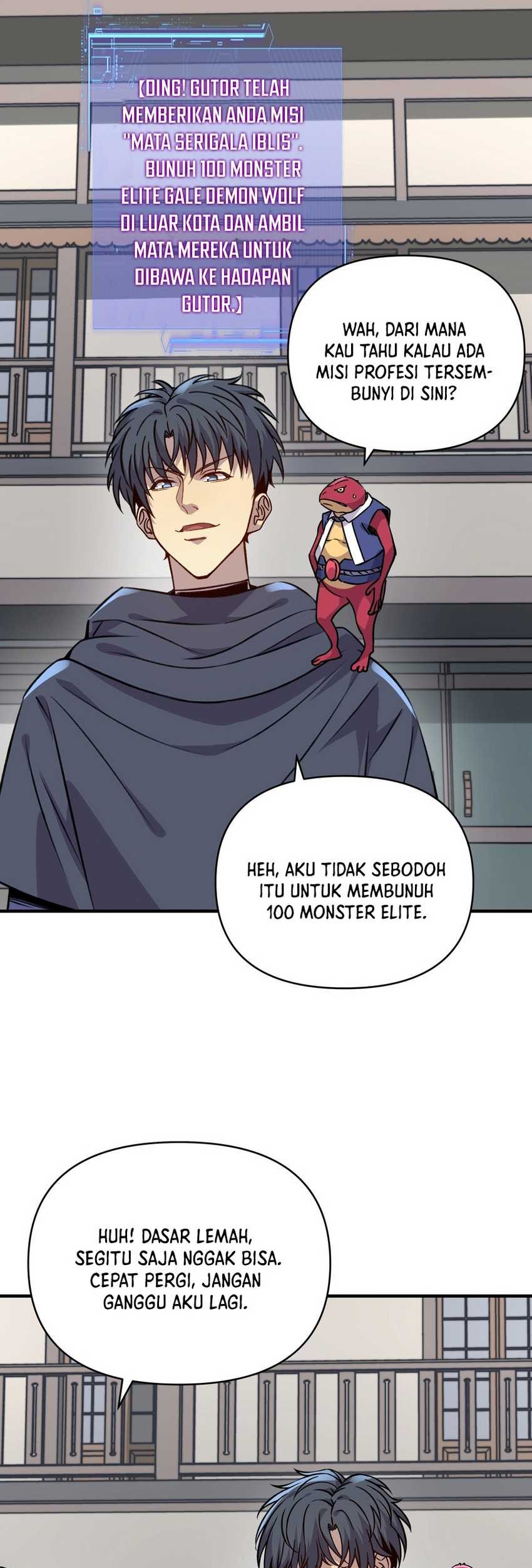Start by changing your job to the God of Wealth and taming billions of divine pets! Chapter 7 Gambar 24