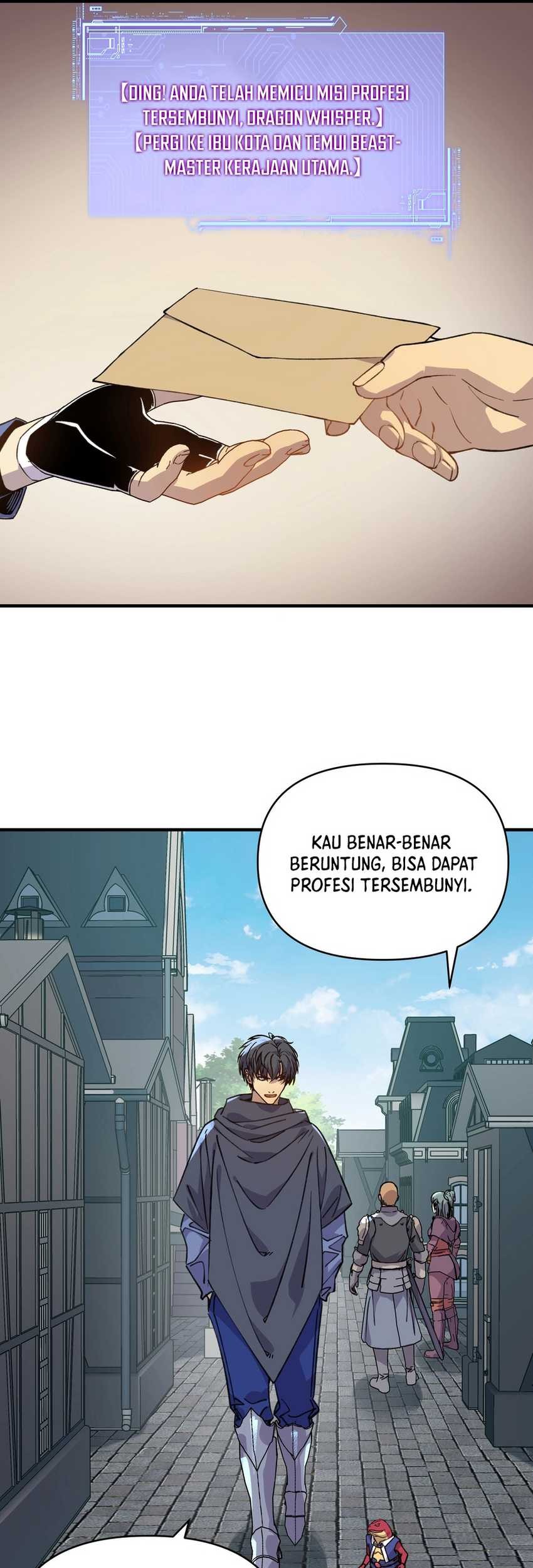 Start by changing your job to the God of Wealth and taming billions of divine pets! Chapter 7 Gambar 36