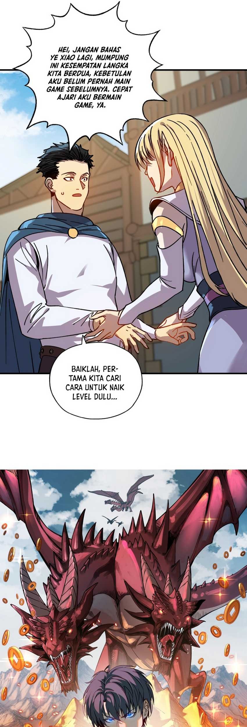 Start by changing your job to the God of Wealth and taming billions of divine pets! Chapter 7 Gambar 4