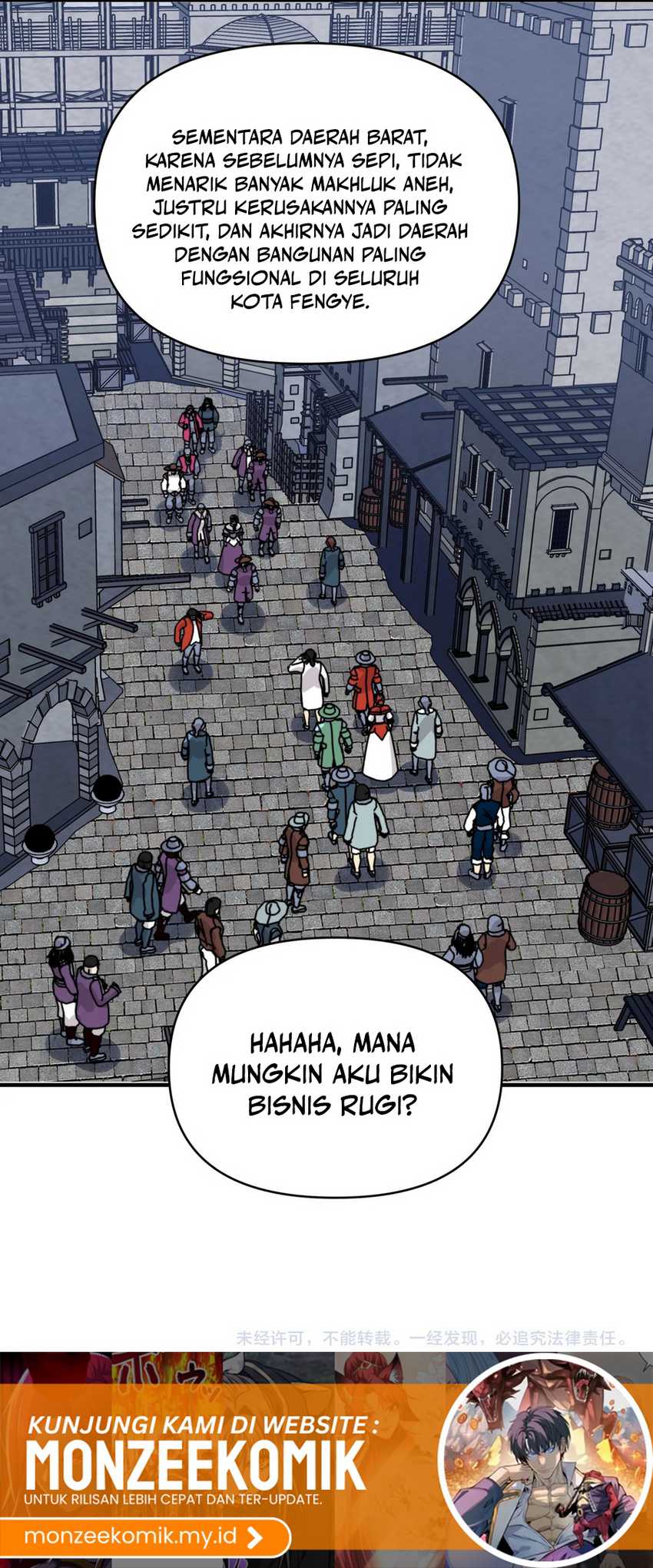Start by changing your job to the God of Wealth and taming billions of divine pets! Chapter 8 Gambar 45
