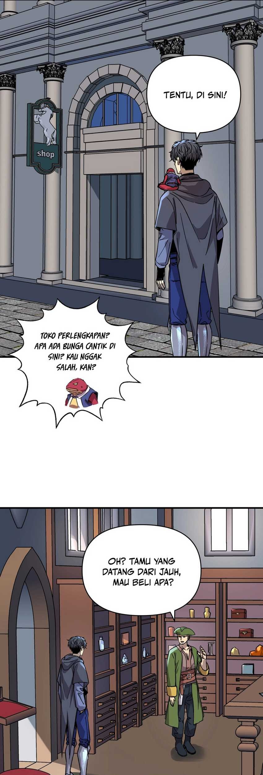 Start by changing your job to the God of Wealth and taming billions of divine pets! Chapter 8 Gambar 10