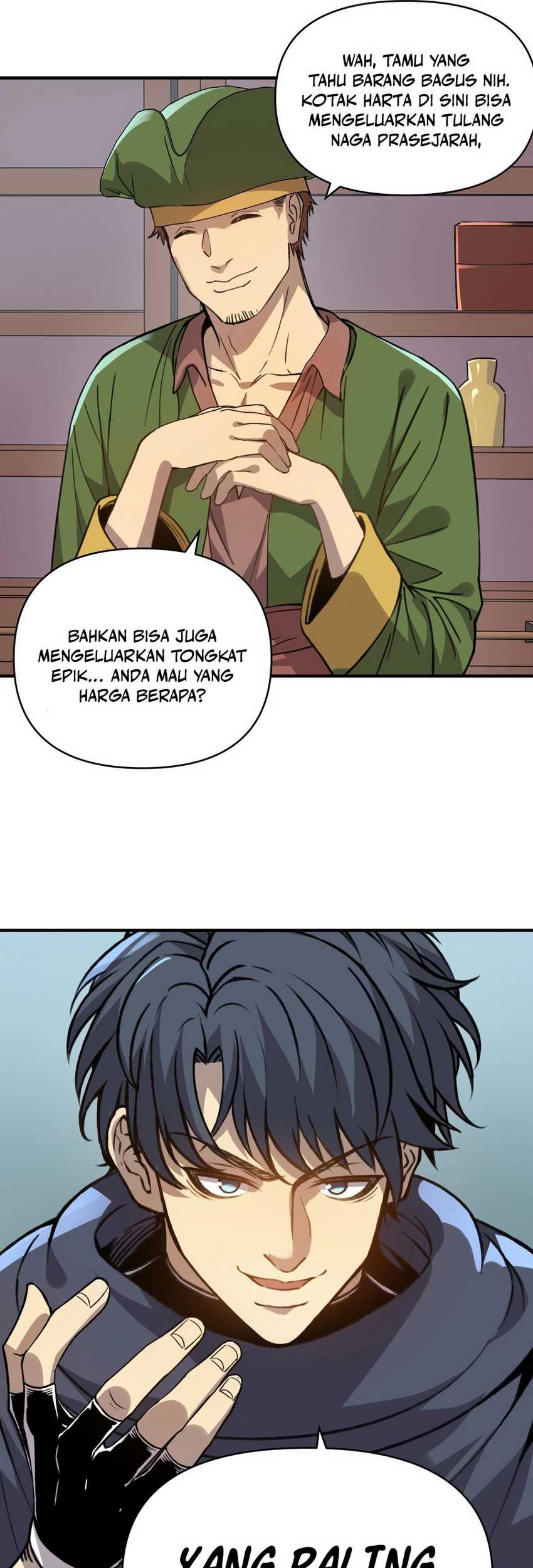 Start by changing your job to the God of Wealth and taming billions of divine pets! Chapter 8 Gambar 12