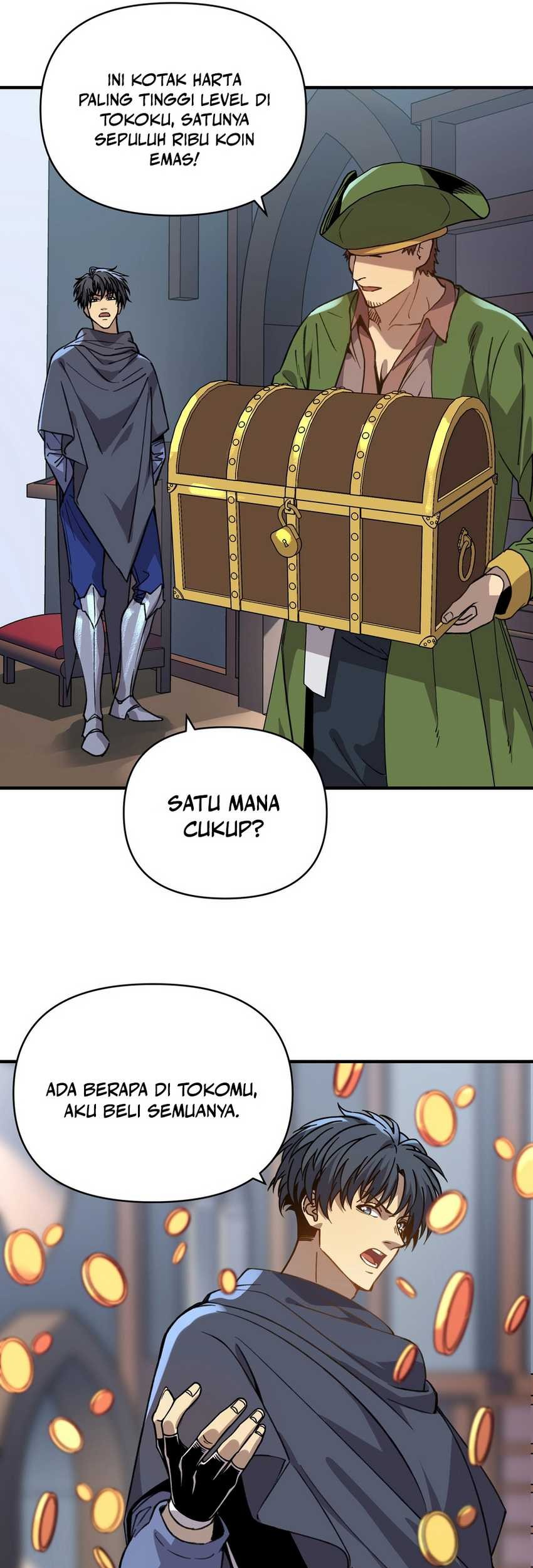 Start by changing your job to the God of Wealth and taming billions of divine pets! Chapter 8 Gambar 14