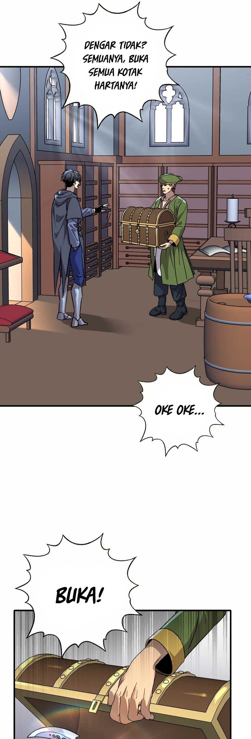 Start by changing your job to the God of Wealth and taming billions of divine pets! Chapter 8 Gambar 16