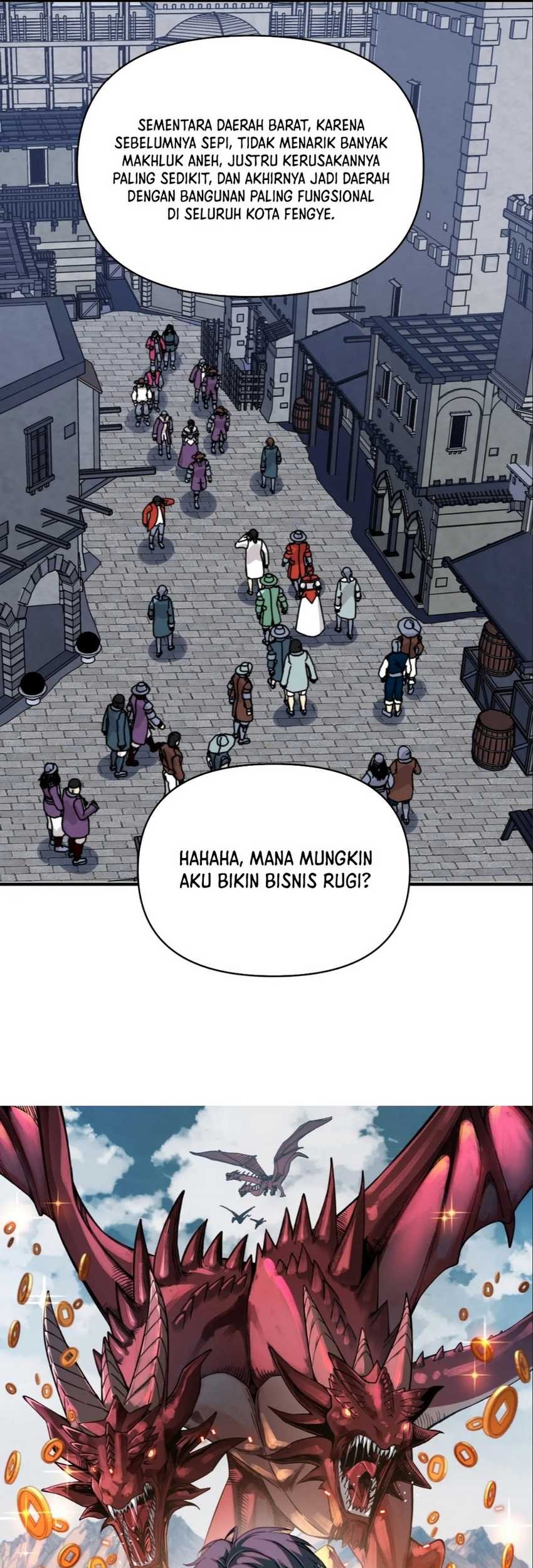 Start by changing your job to the God of Wealth and taming billions of divine pets! Chapter 9 Gambar 6