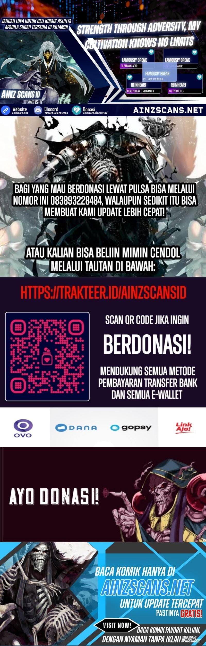 Baca Komik Strength Through Adversity, My Cultivation Knows No Limits Chapter 12 Gambar 1
