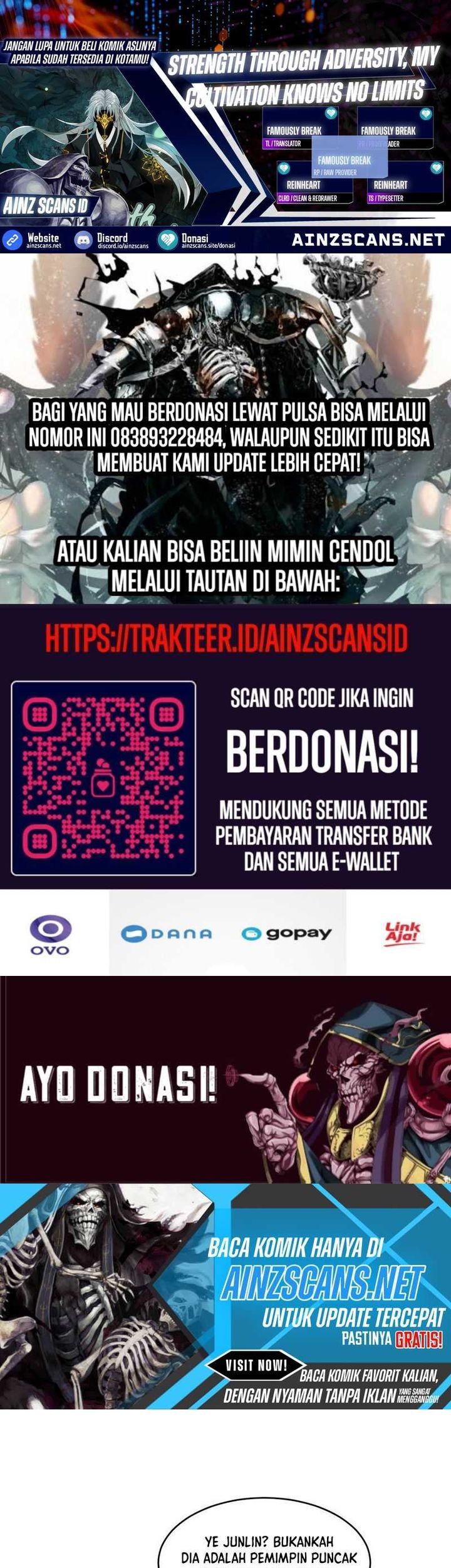 Baca Komik Strength Through Adversity, My Cultivation Knows No Limits Chapter 13 Gambar 1