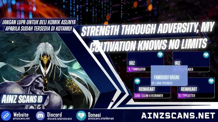 Baca Komik Strength Through Adversity, My Cultivation Knows No Limits Chapter 14 Gambar 1