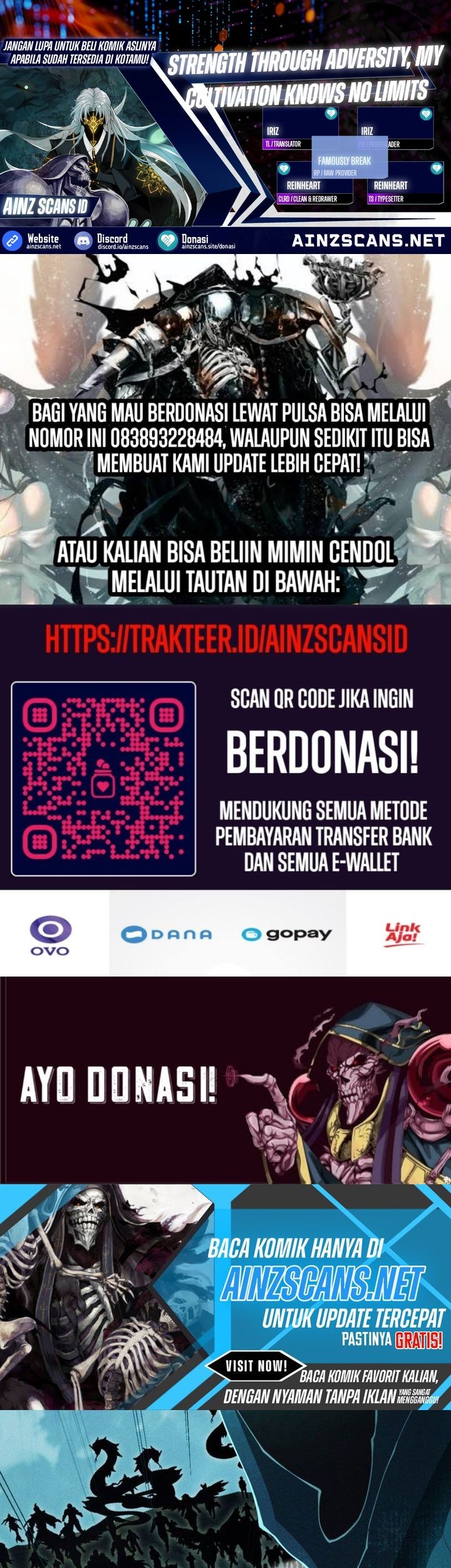 Baca Komik Strength Through Adversity, My Cultivation Knows No Limits Chapter 20 Gambar 1