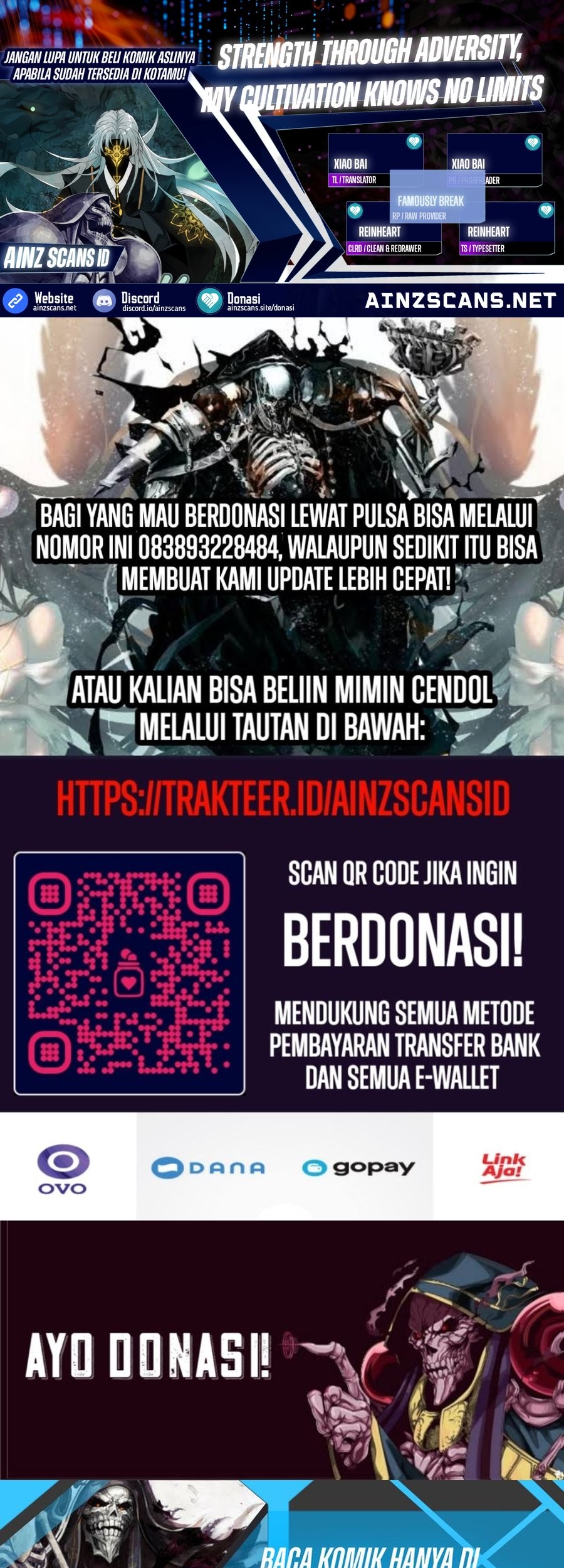 Baca Komik Strength Through Adversity, My Cultivation Knows No Limits Chapter 22 Gambar 1
