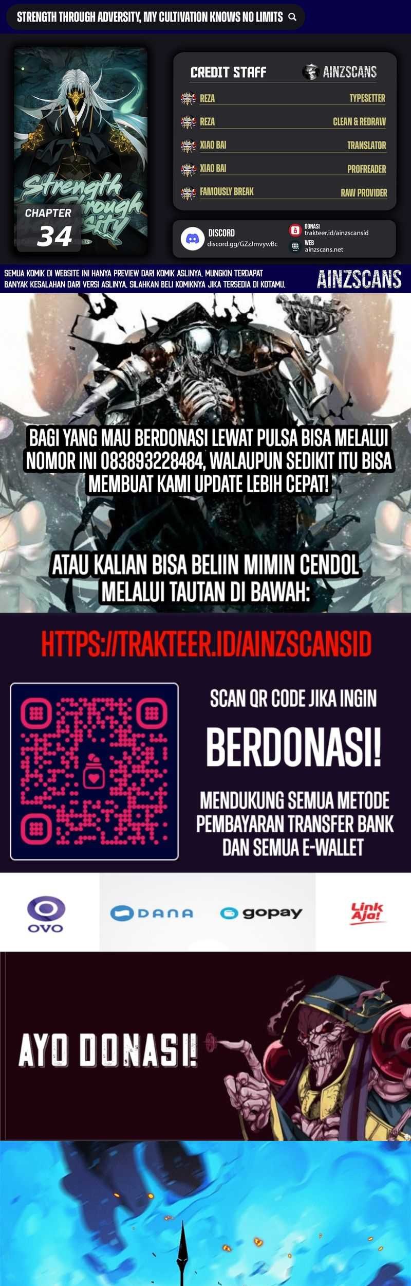 Baca Komik Strength Through Adversity, My Cultivation Knows No Limits Chapter 34 Gambar 1