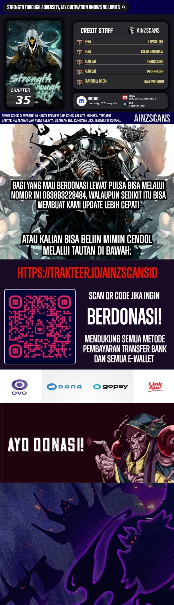 Baca Komik Strength Through Adversity, My Cultivation Knows No Limits Chapter 35 Gambar 1
