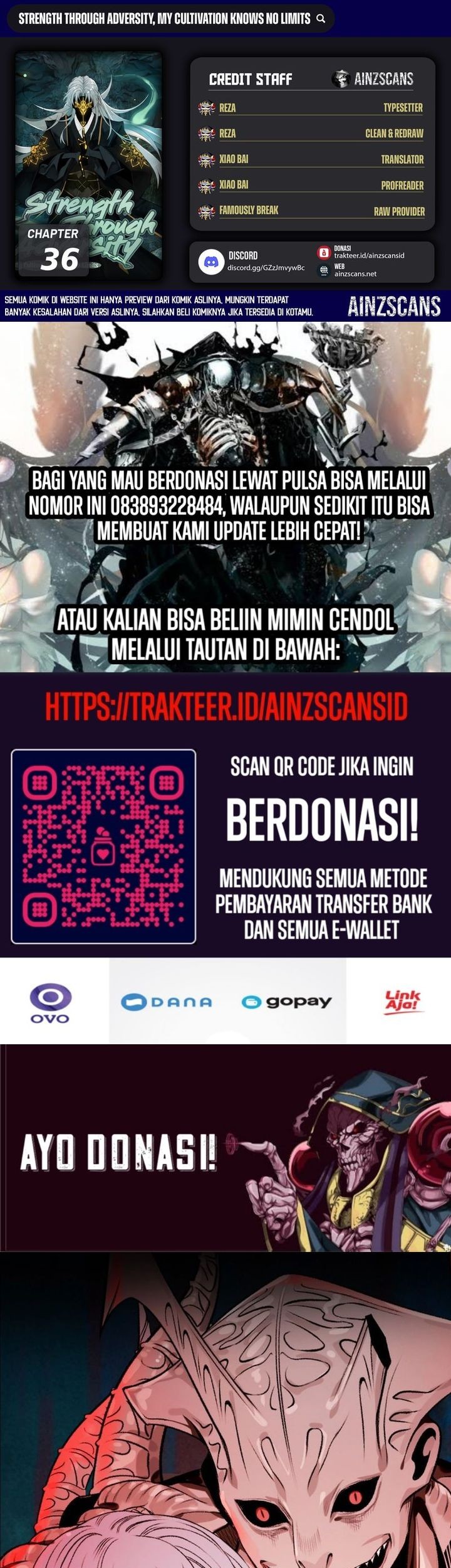 Baca Komik Strength Through Adversity, My Cultivation Knows No Limits Chapter 36 Gambar 1