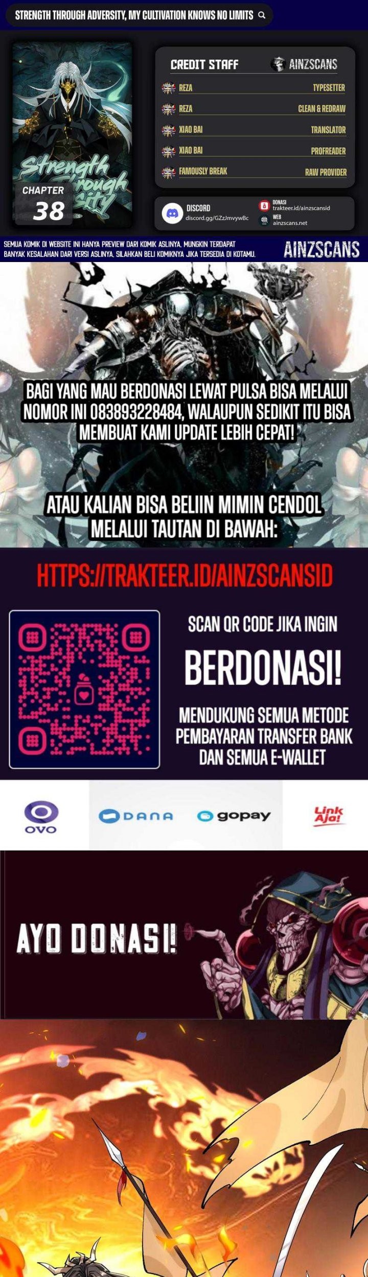 Baca Komik Strength Through Adversity, My Cultivation Knows No Limits Chapter 38 Gambar 1