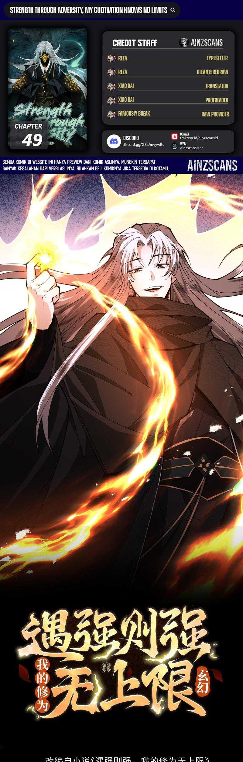 Baca Komik Strength Through Adversity, My Cultivation Knows No Limits Chapter 49 Gambar 1