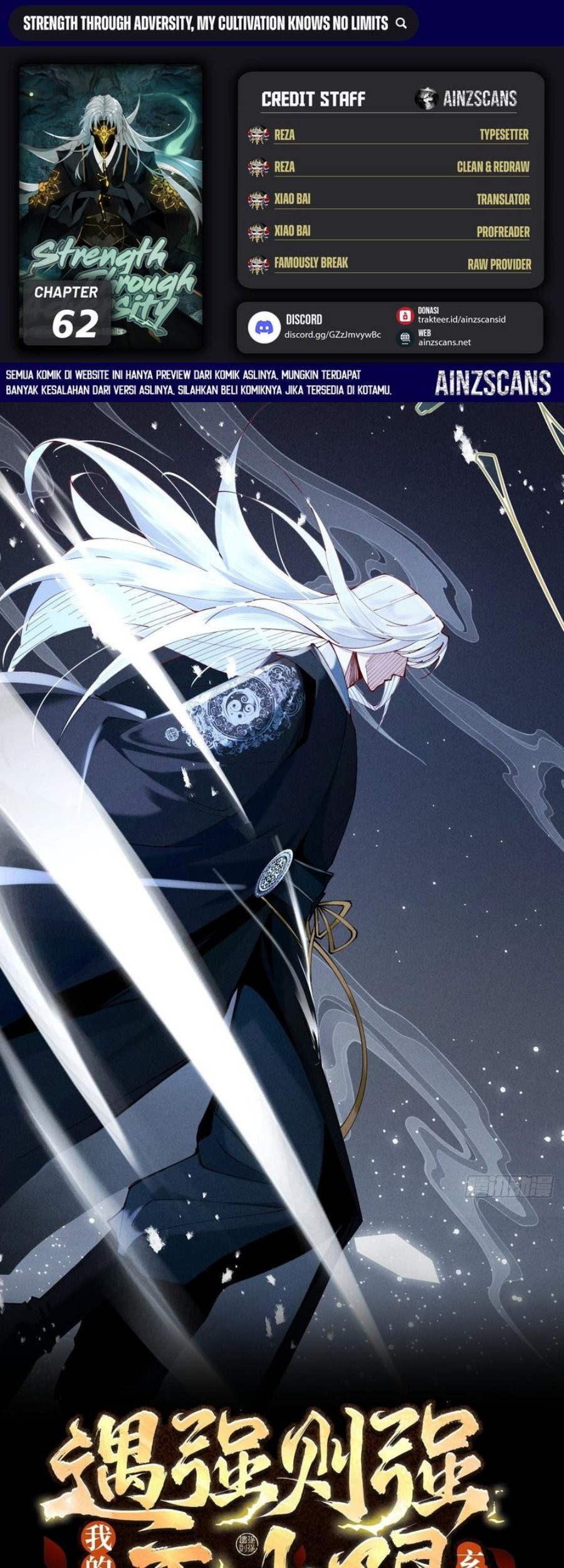 Baca Komik Strength Through Adversity, My Cultivation Knows No Limits Chapter 62 Gambar 1