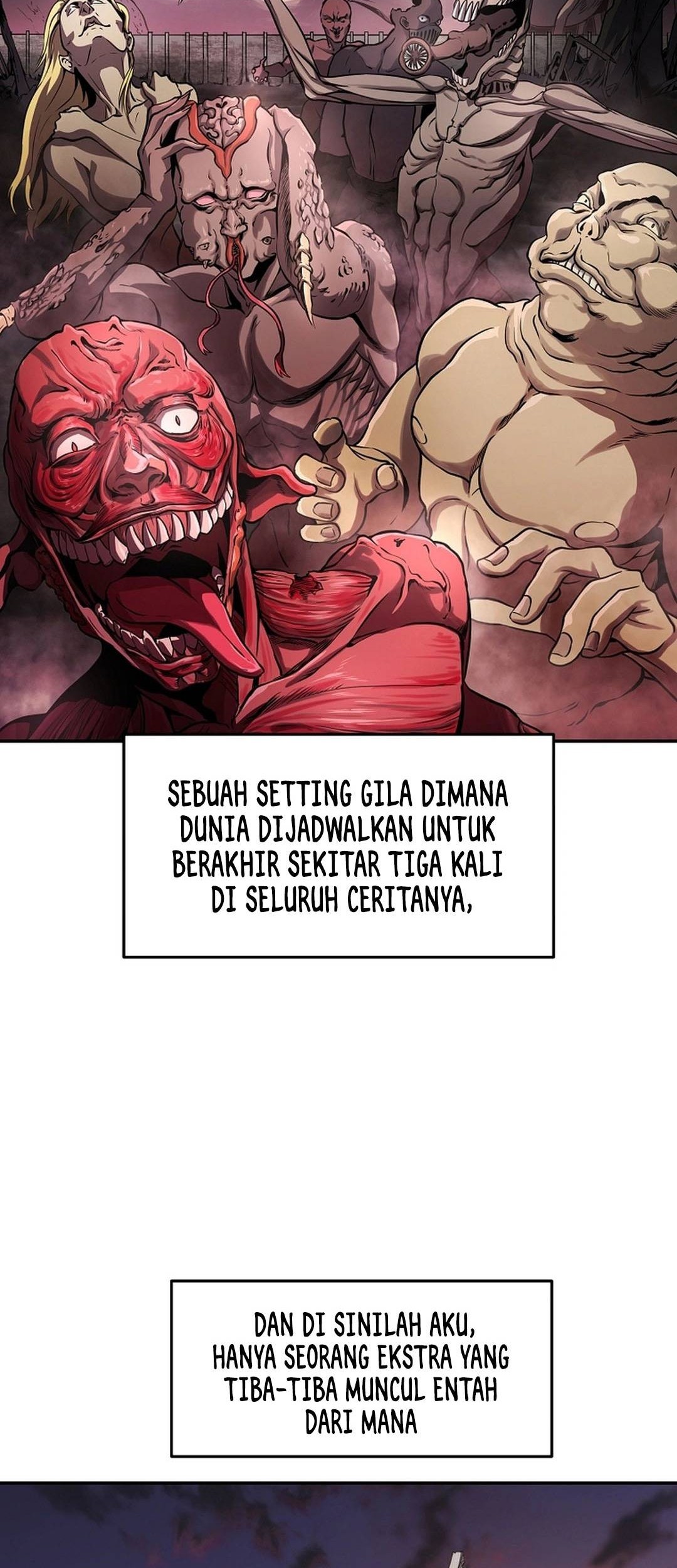 Stuck in a Glitch Novel as an Extra Chapter 1 Gambar 50