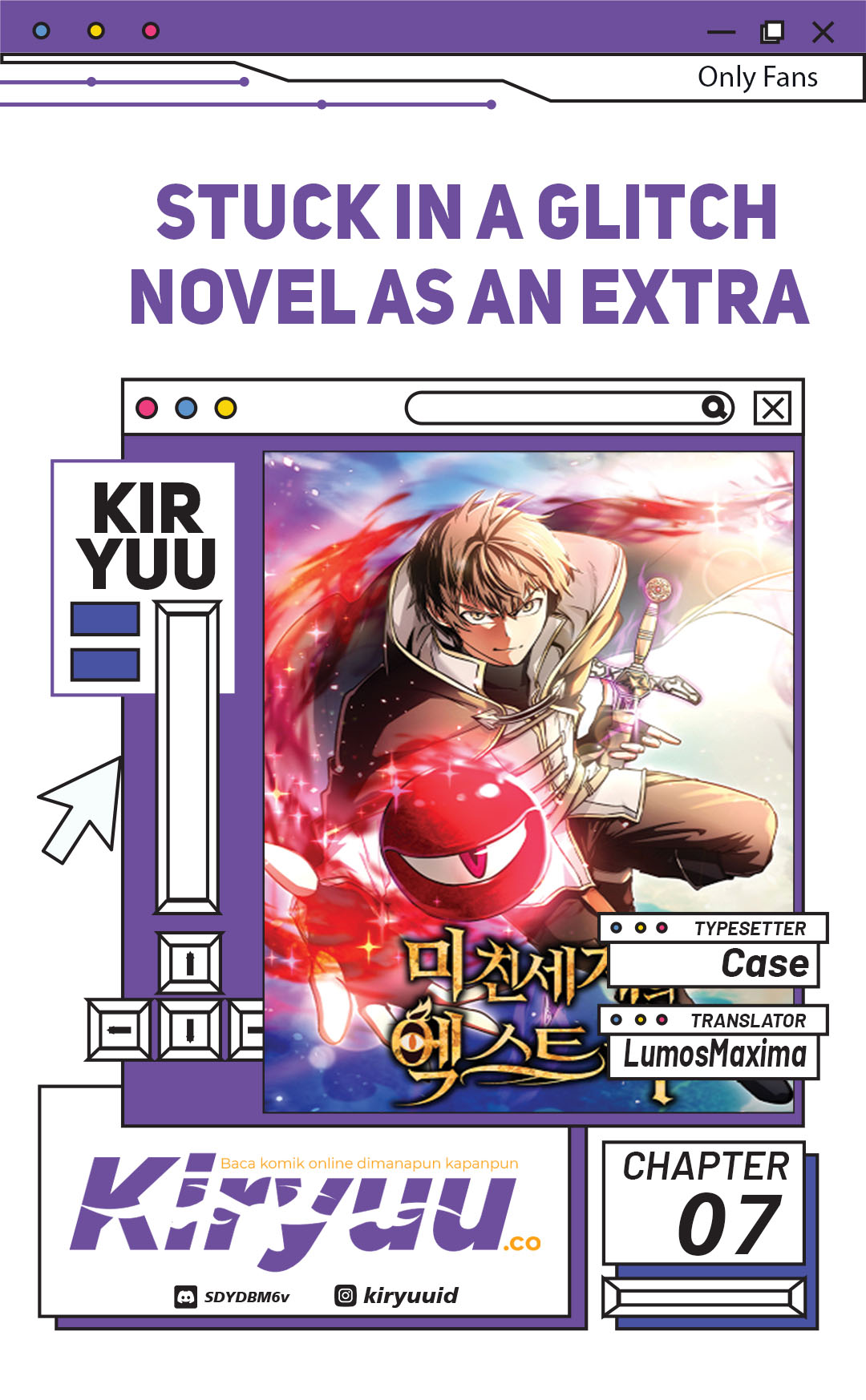 Baca Komik Stuck in a Glitch Novel as an Extra Chapter 7 Gambar 1