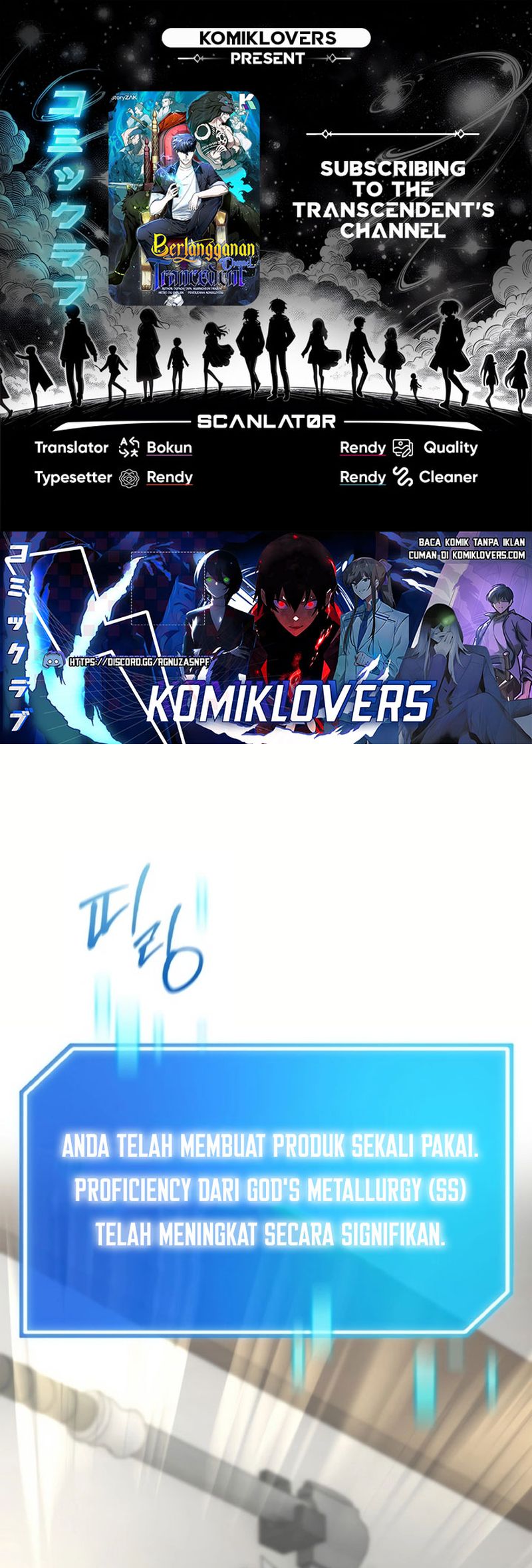Baca Komik Subscribing to the Transcendent’s Channel Chapter 13 Gambar 1
