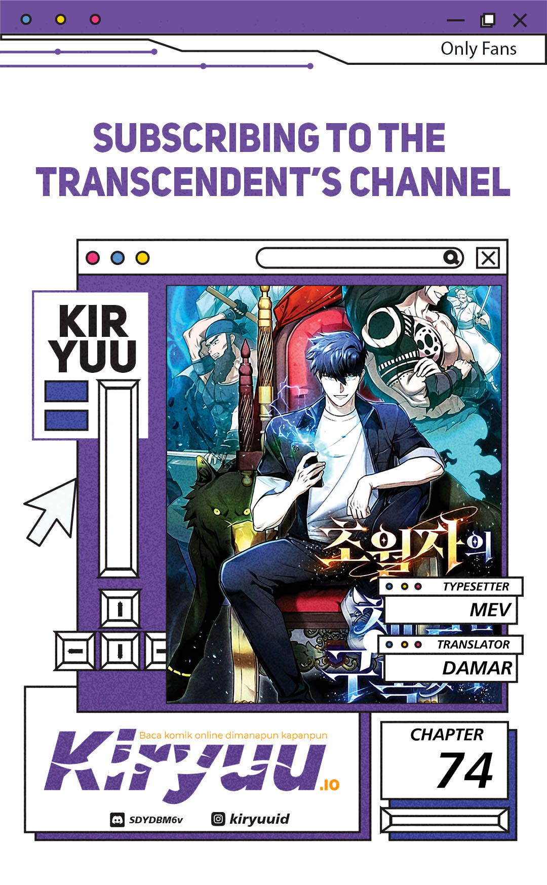 Baca Komik Subscribing to the Transcendent’s Channel Chapter 74 Gambar 1