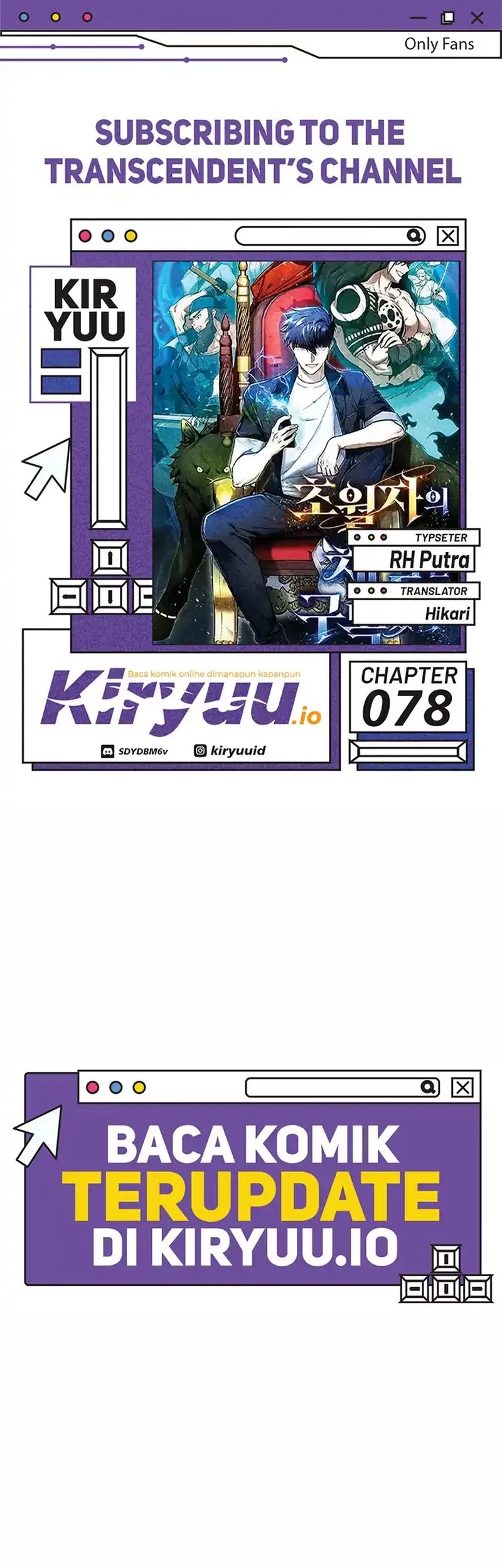 Baca Komik Subscribing to the Transcendent’s Channel Chapter 78 Gambar 1