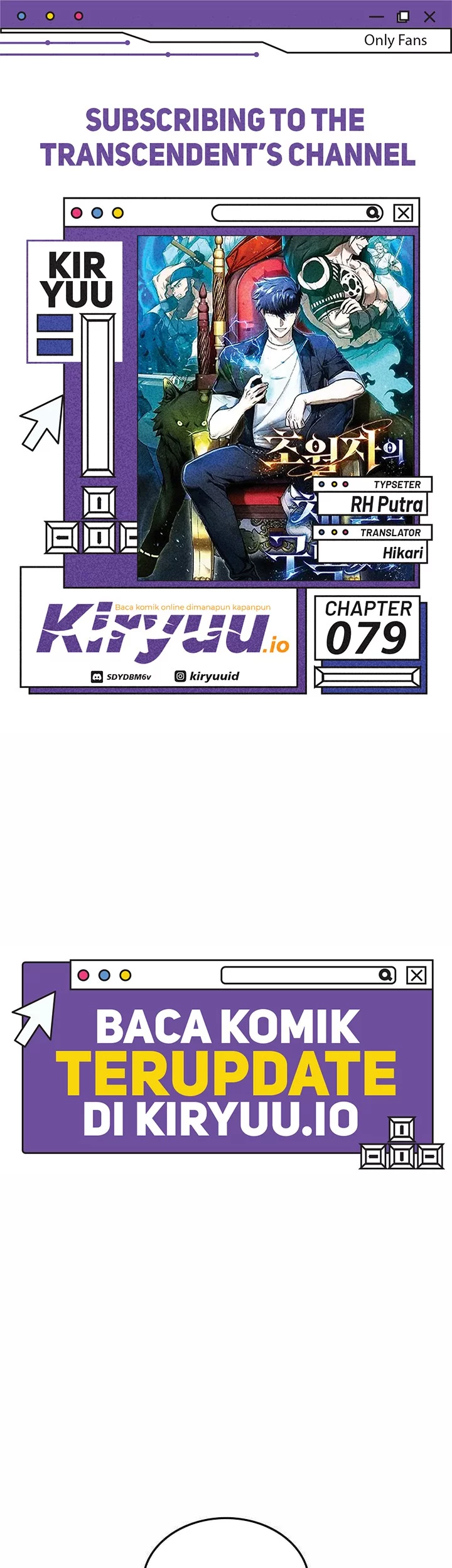Baca Komik Subscribing to the Transcendent’s Channel Chapter 79 Gambar 1