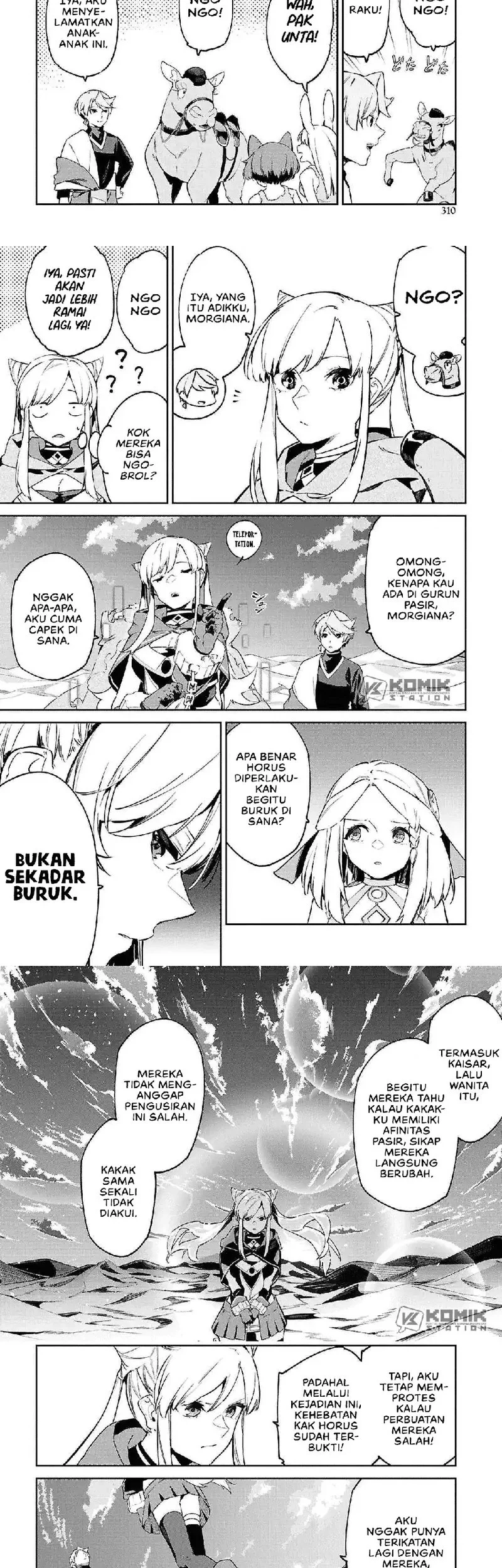 Suna Mahou de Suna no Oukoku o Tsukurou ~Sabaku ni Tsuihou Sareta kara Ganbatte Sokoku Ijou no Kokka o Tatete Mita~ Chapter 11 Gambar 3