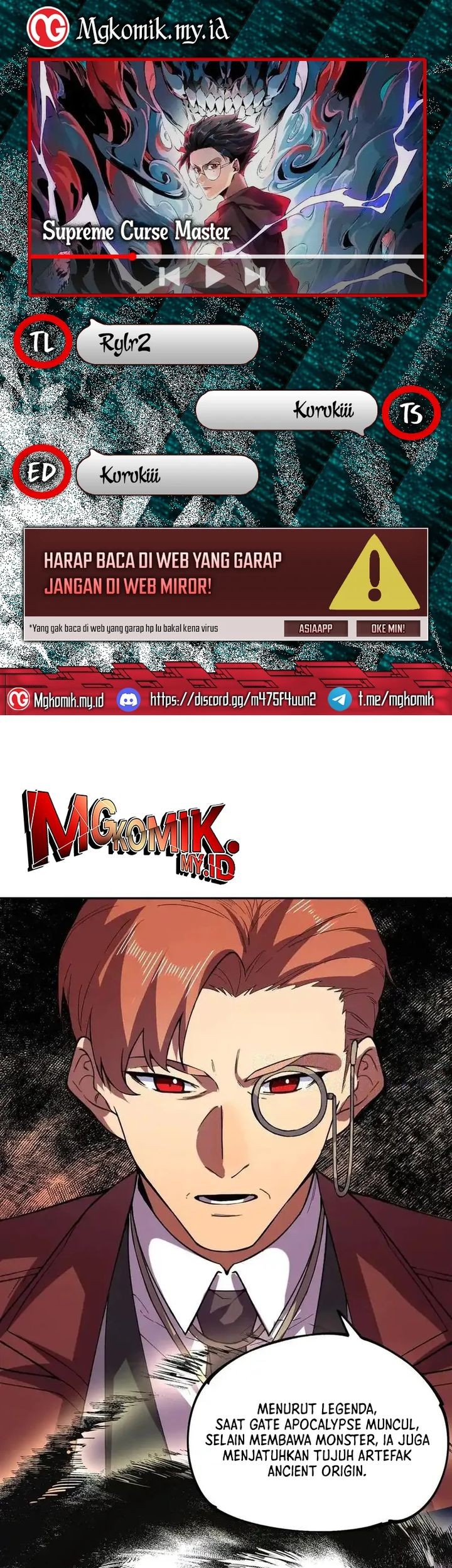 Baca Komik Supreme Curse Master Chapter 12 Gambar 1