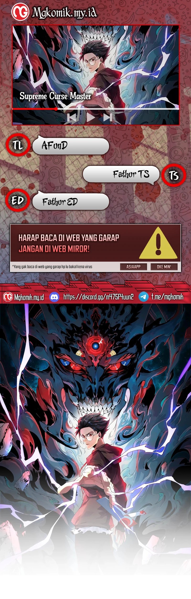 Baca Komik Supreme Curse Master Chapter 2 Gambar 1
