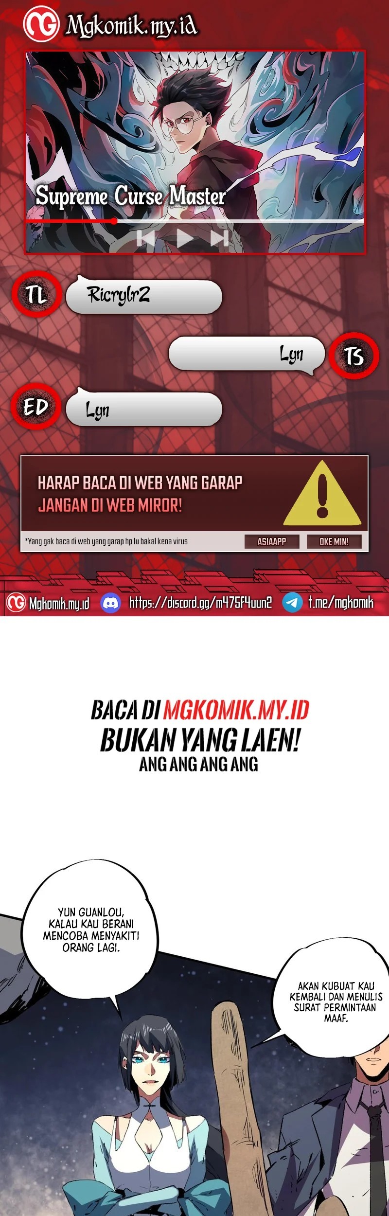 Baca Komik Supreme Curse Master Chapter 21 Gambar 1