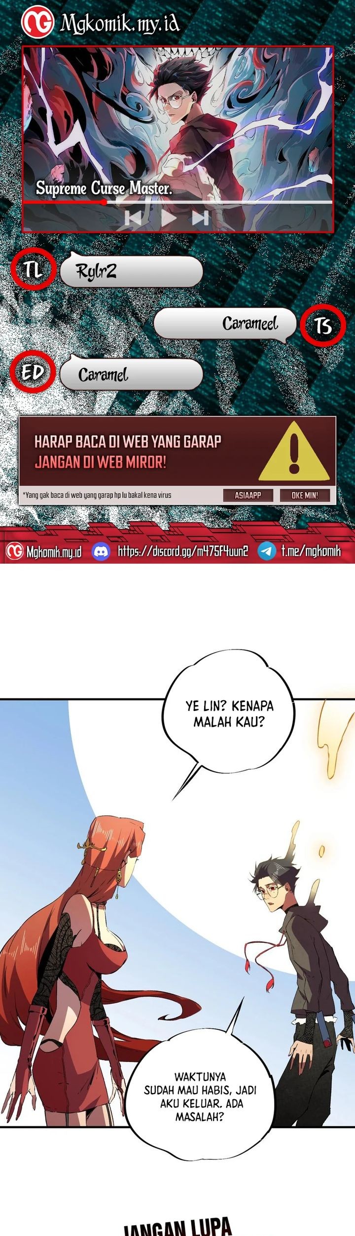 Baca Komik Supreme Curse Master Chapter 5 Gambar 1
