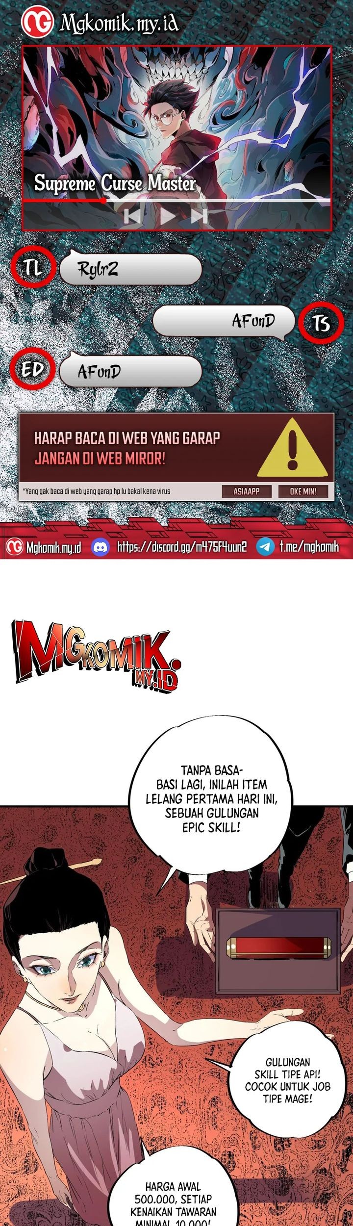 Baca Komik Supreme Curse Master Chapter 7 Gambar 1