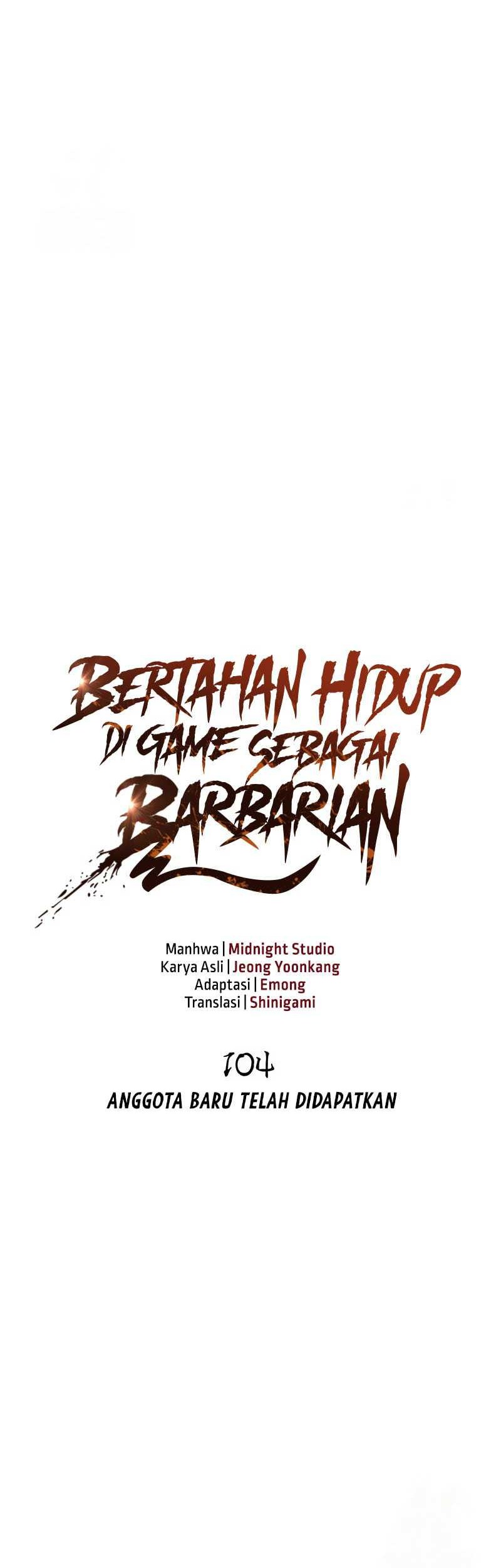 Survive as a Barbarian in the Game Chapter 104 Gambar 24