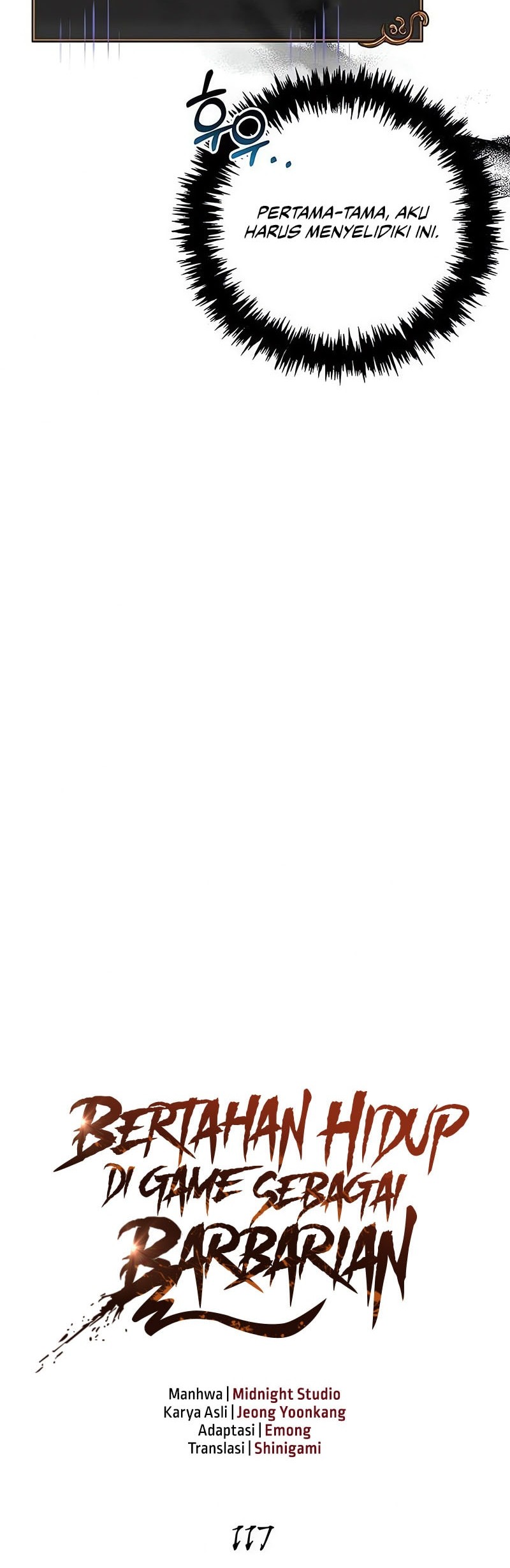 Survive as a Barbarian in the Game Chapter 117 Gambar 13