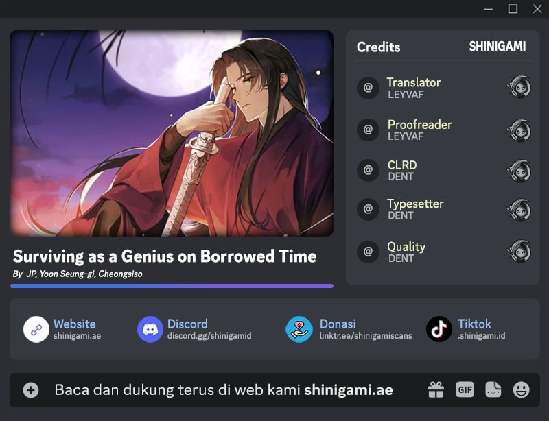 Baca Komik Surviving as a Genius on Borrowed Time Chapter 39 Gambar 1